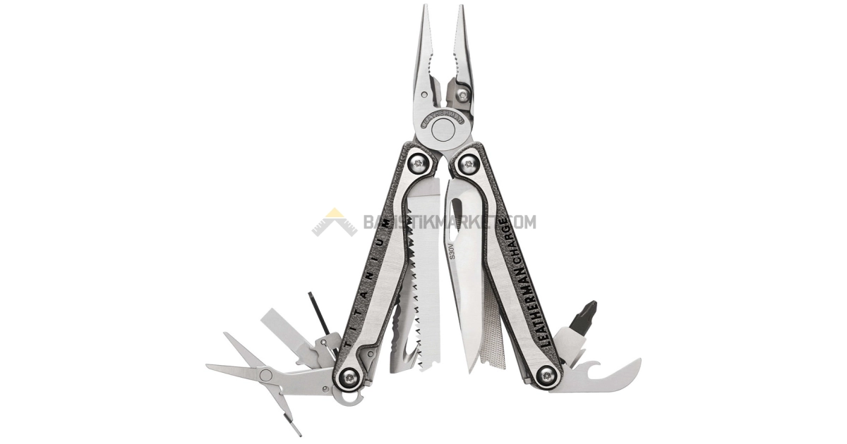 Leatherman Charge Plus TTI Çok Amaçlı Pense (Metalik)
