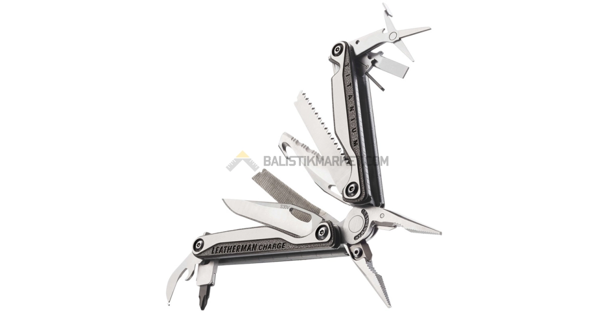 Leatherman Charge Plus TTI Çok Amaçlı Pense (Metalik)