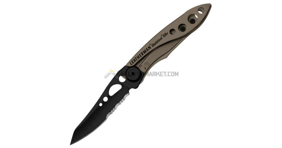 Leatherman Skeletool KBX Çok Amaçlı Çakı (Coyote Tan)