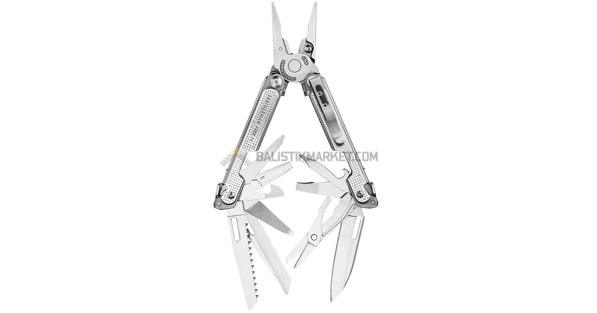 Leatherman Free P4 Çok Amaçlı Pense (Metalik)