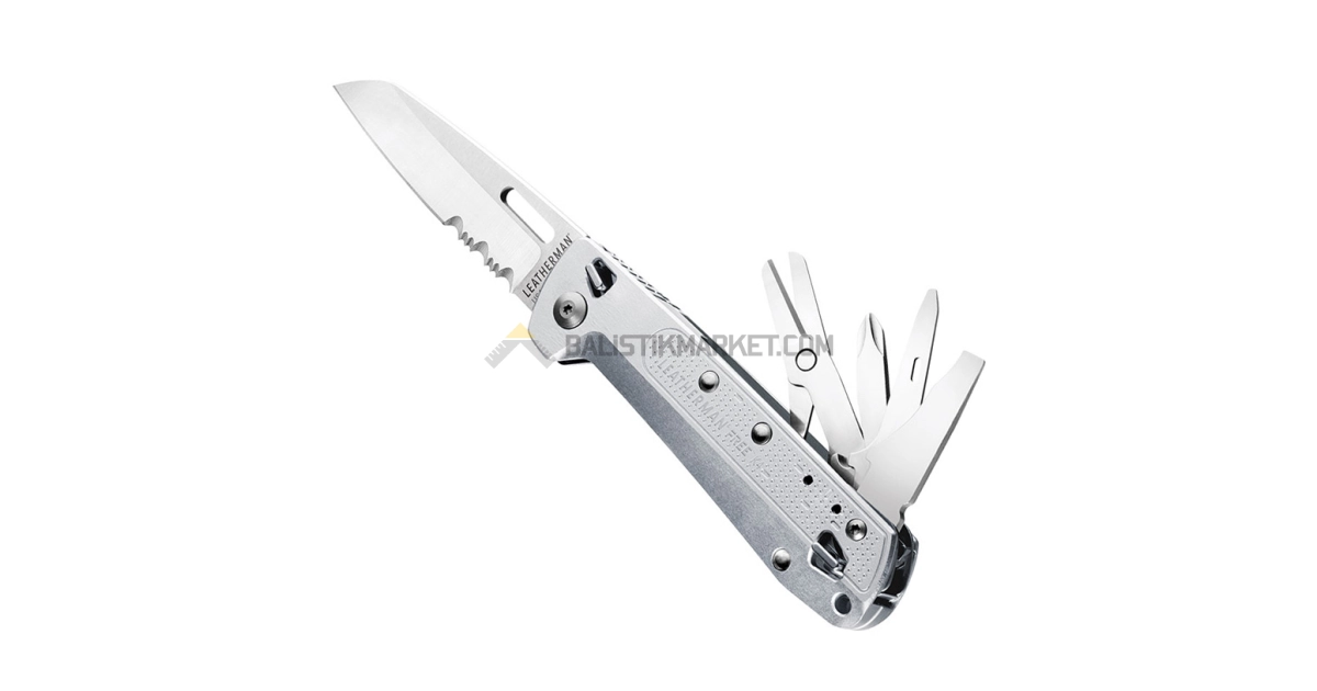Leatherman Free K4X Çok Amaçlı Çakı (Metalik)