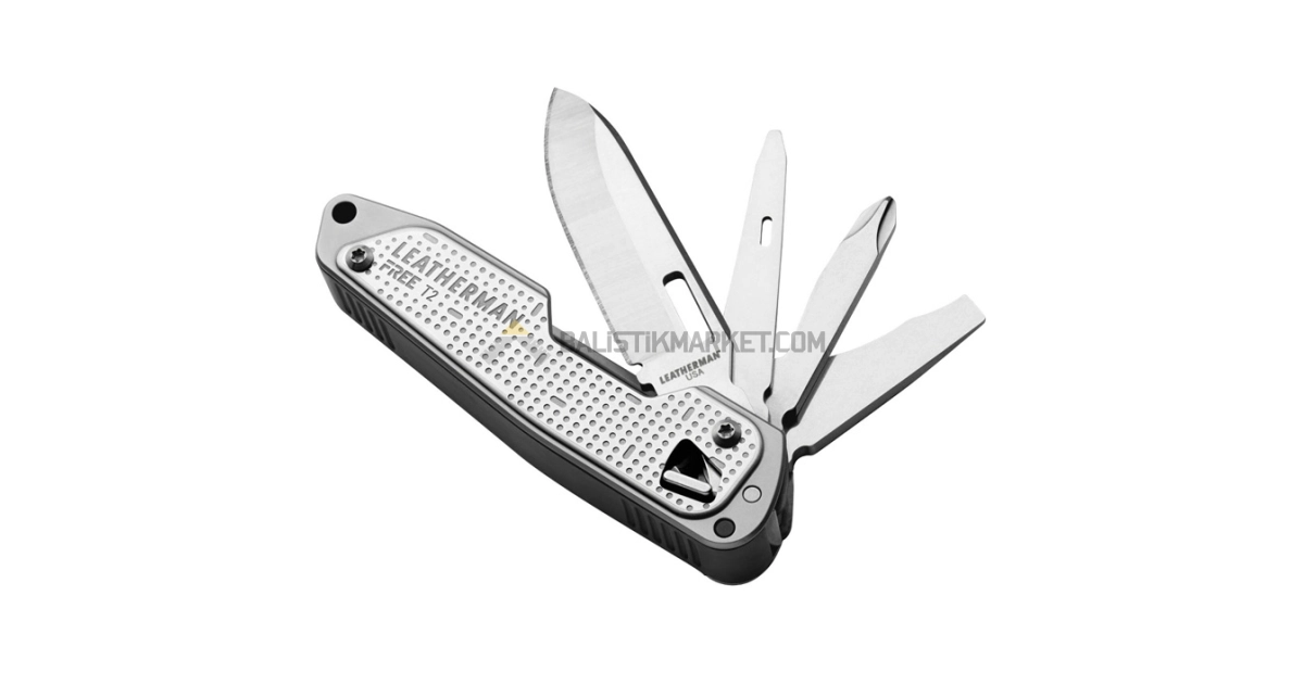 Leatherman Free T2 Çok Amaçlı Çakı (Metalik)