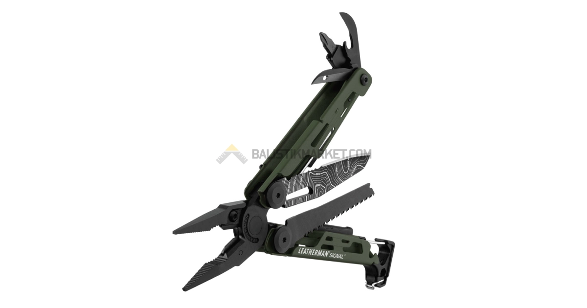Leatherman Signal Topo Blade Çok Amaçlı Pense (Green)
