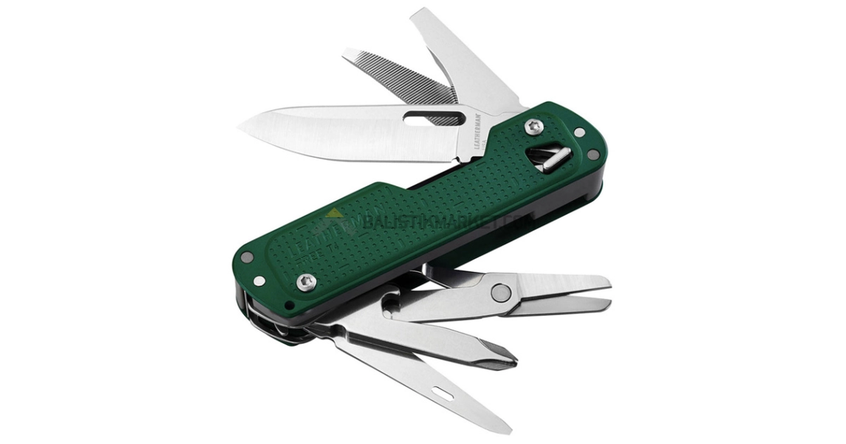 Leatherman Free T4 Çok Amaçlı Çakı (Evergreen)