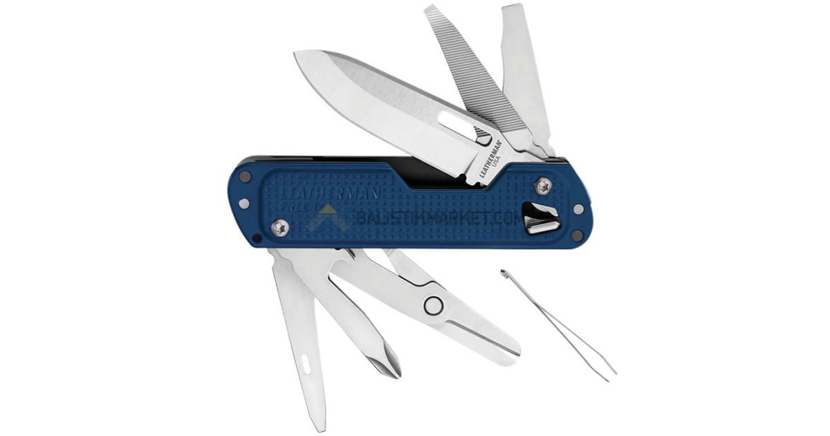 Leatherman Free T4 Çok Amaçlı Çakı (Navy)