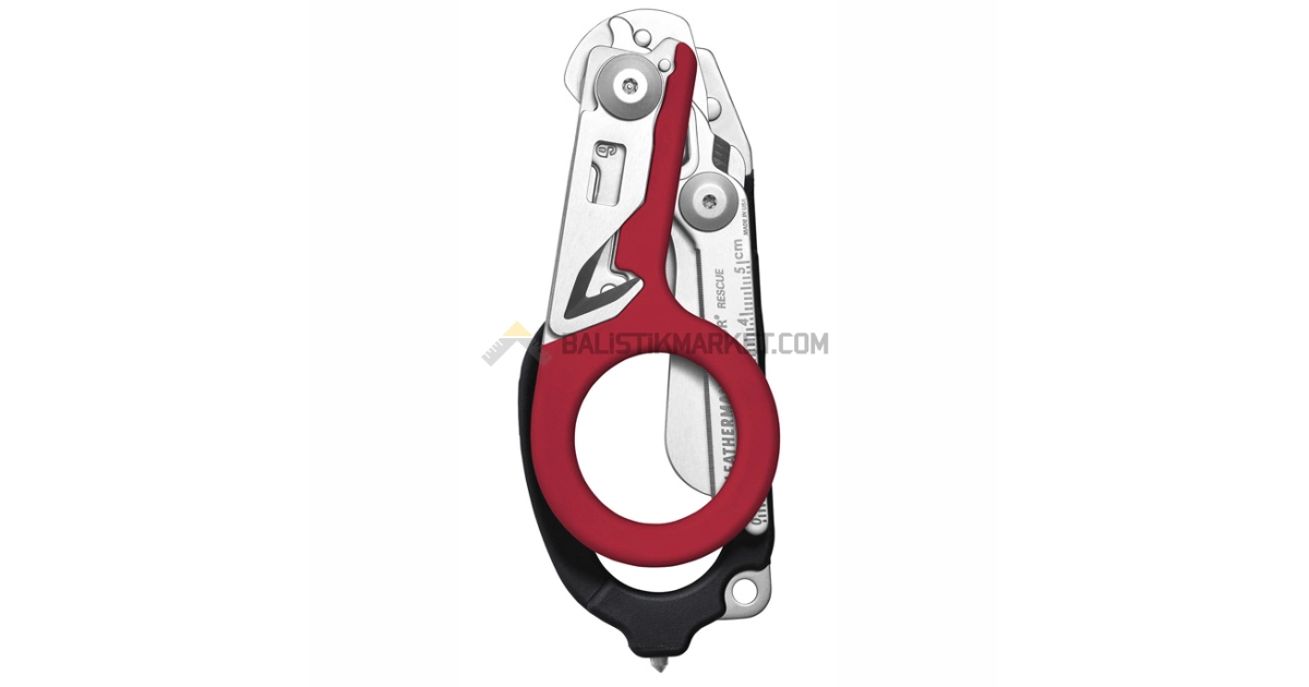 Leatherman Raptor Rescue Çok Amaçlı Makas (Kırmızı/Siyah)