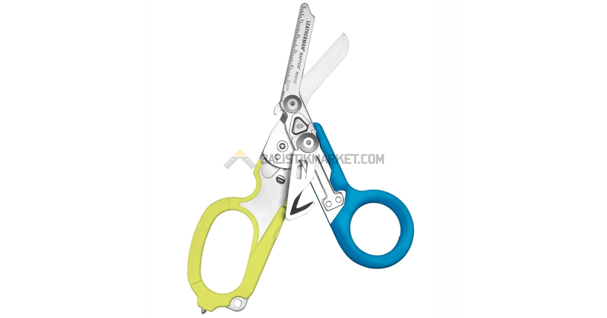 Leatherman Raptor Rescue Çok Amaçlı Makas (Mavi/Sarı)