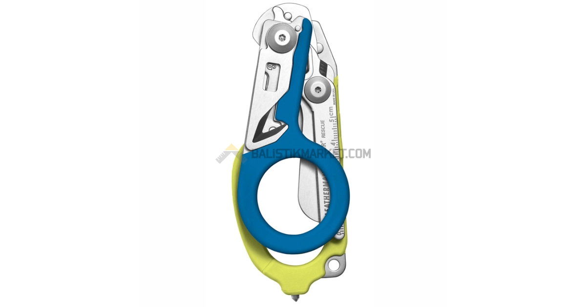 Leatherman Raptor Rescue Çok Amaçlı Makas (Mavi/Sarı)