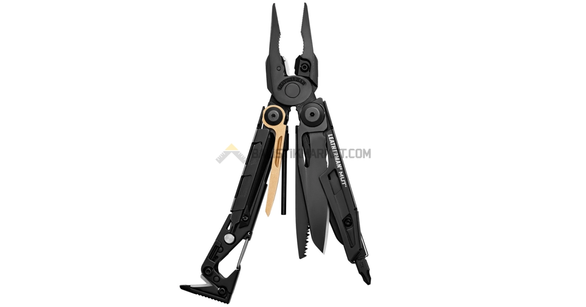 Leatherman Mut Black Çok Amaçlı Pense (Kahverengi Molle Kılıf)
