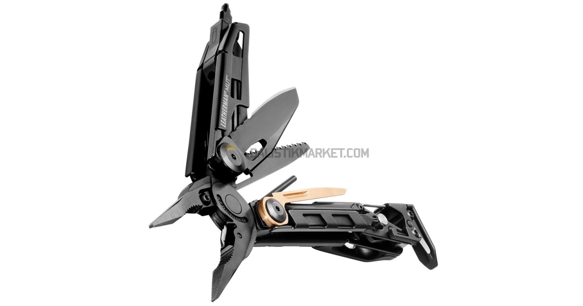 Leatherman Mut Black Çok Amaçlı Pense (Yeşil Molle Kılıf)