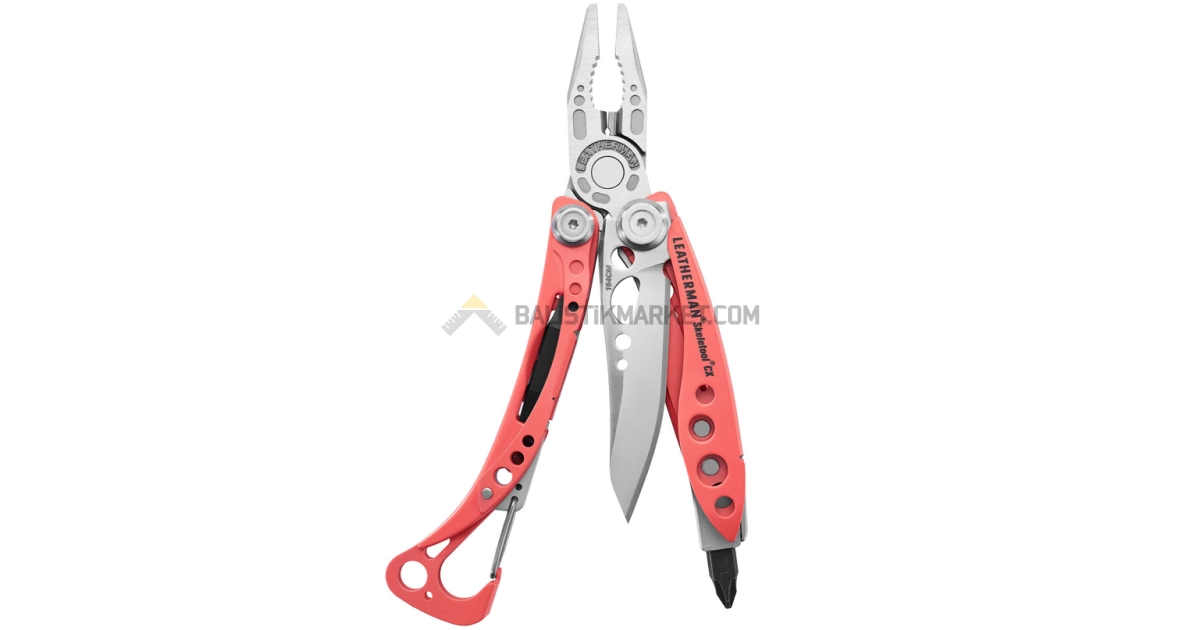Leatherman Skeletool CX Çok Amaçlı Pense (Guava)