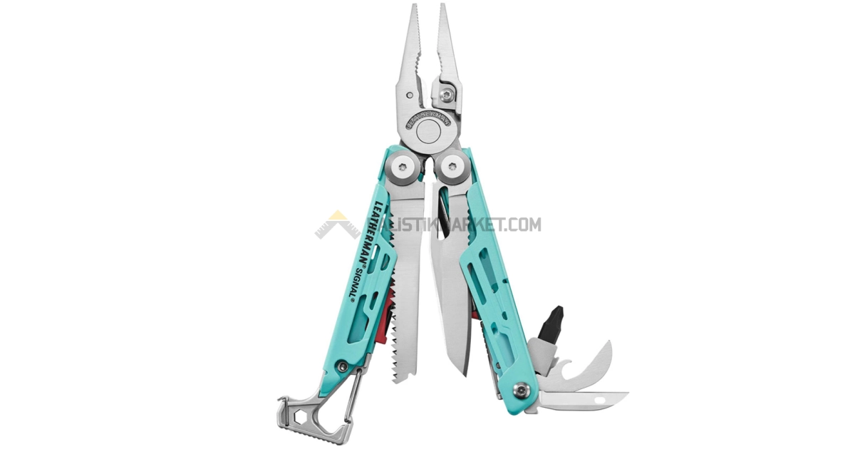 Leatherman Signal Çok Amaçlı Pense (Aqua Silver)