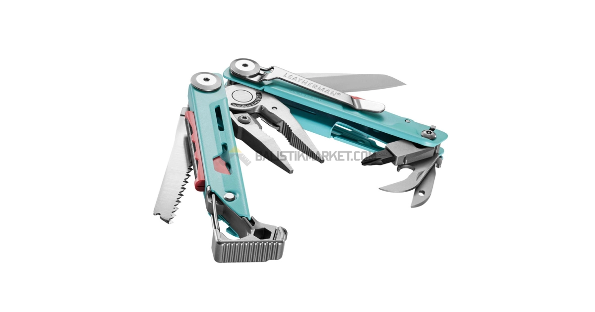 Leatherman Signal Çok Amaçlı Pense (Aqua Silver)