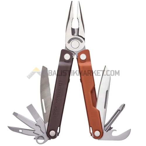 Leatherman Bond Çok Amaçlı Pense (Burnt Sienna)