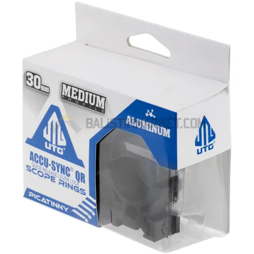 Leapers UTG Accu-Sync QR 30mm Tüfek Dürbün Ayağı (Medium)