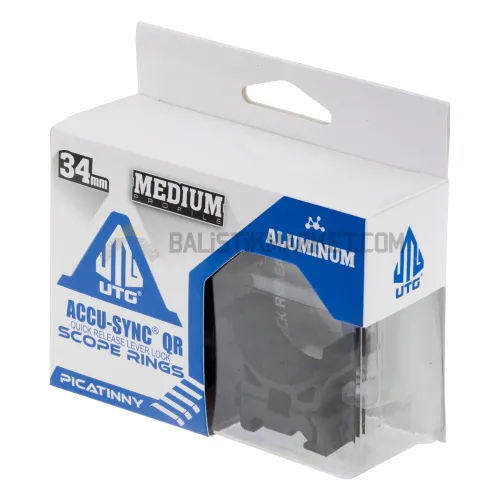 Leapers UTG Accu-Sync QR 34mm Tüfek Dürbün Ayağı (Medium)