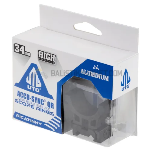 Leapers UTG Accu-Sync QR 34mm Tüfek Dürbün Ayağı (High)