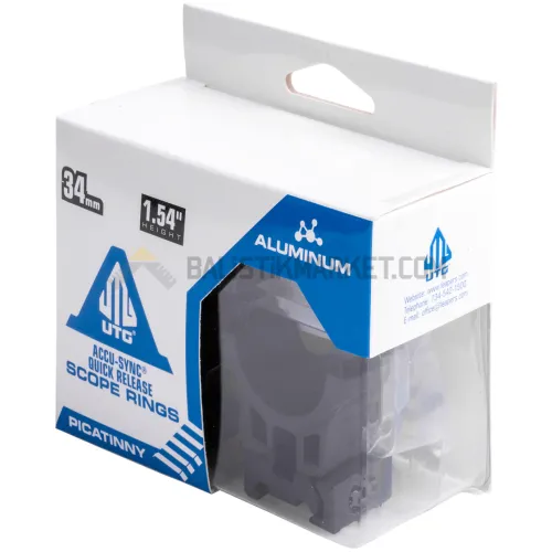 Leapers UTG Accu-Sync QR 34mm Tüfek Dürbün Ayağı (Extra High)