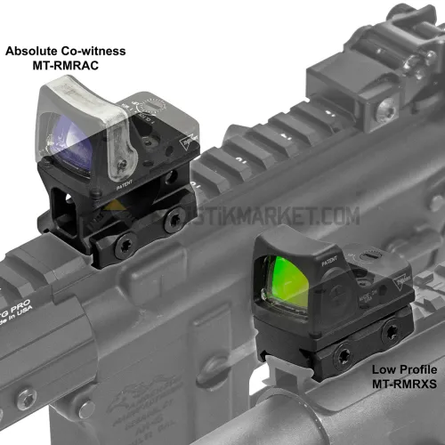 Leapers UTG Super Slim Optics Mount Kit Trijicon RMR Picatinny Ray Bağlantı Ayağı