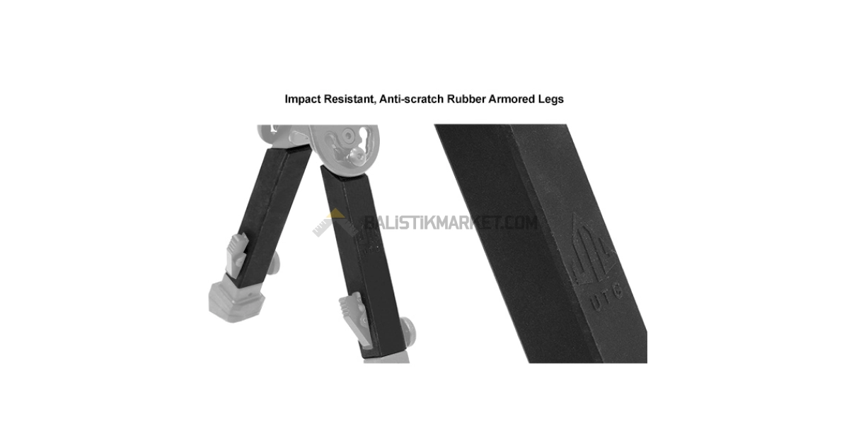 Leapers UTG Armored QD Picatinny Çatal Ayak 6-8.5"