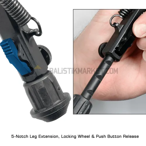 Leapers UTG Super Duty QD Picatinny Çatal Ayak 6-8.5"