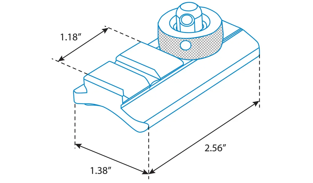 Leapers UTG Swivel Stud to Picatinny Adaptörü
