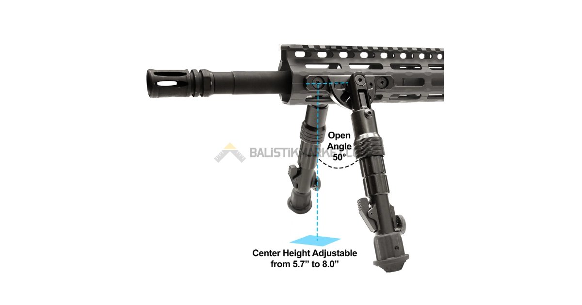 Leapers UTG Recon Flex M-LOK Çatal Ayak 6-8"