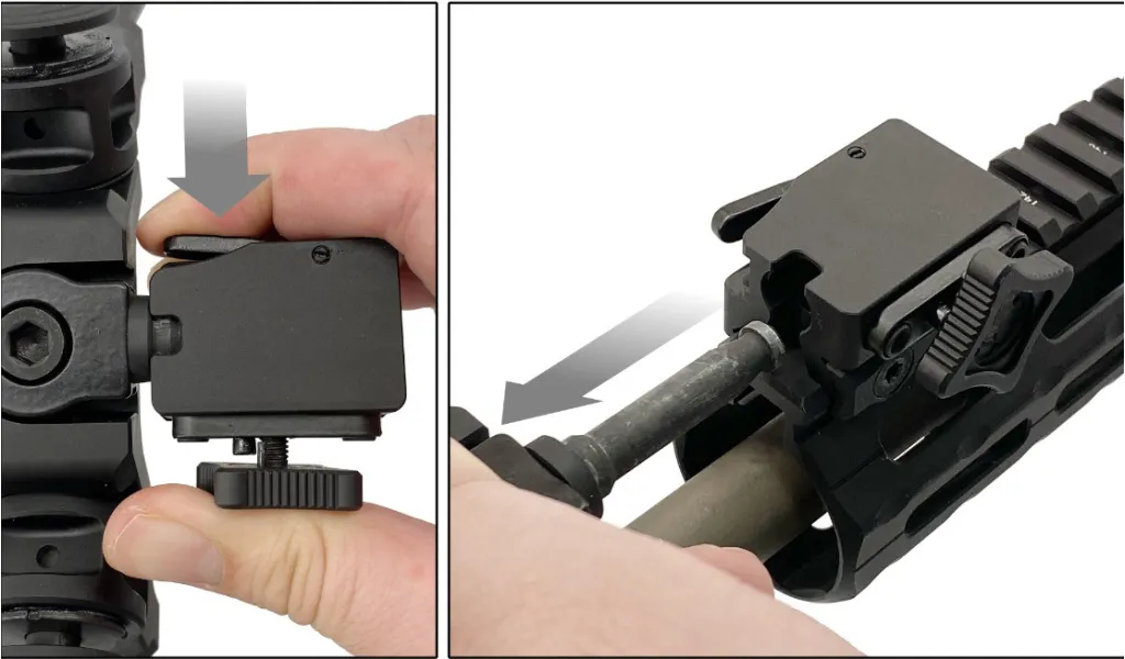 Leapers UTG Over Bore QD Picatinny Çatal Ayak 7-11"