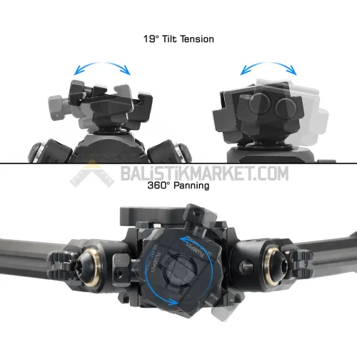 Leapers UTG Pro TBNR Picatinny Çatal Ayak 7-9"