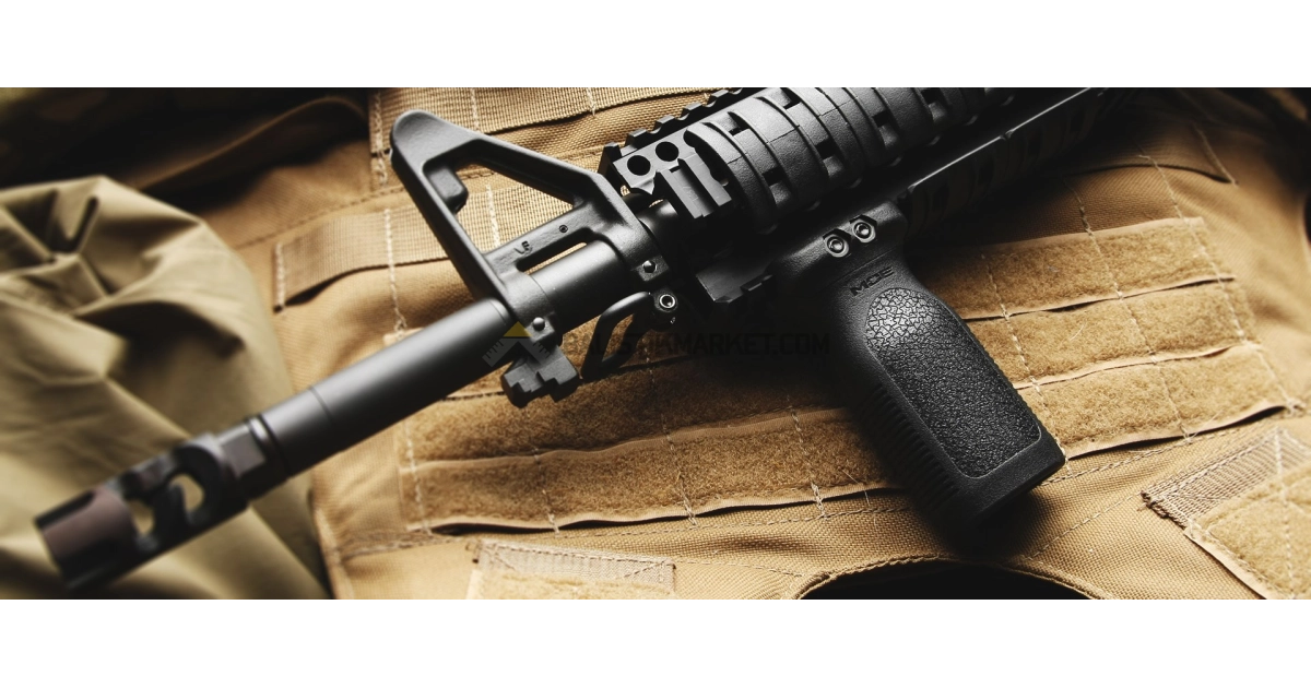Magpul RVG Dikey Tutamak (Siyah)