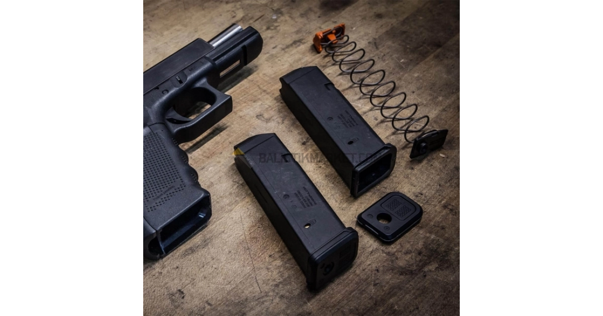 Magpul PMAG 17 GL9 Glock 17/34/19X, 17 Kapasiteli Şarjör