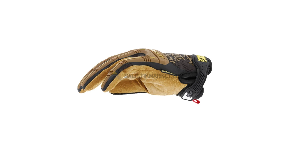 Mechanix Wear Leather M-Pact Deri Eldiven (Kahverengi)