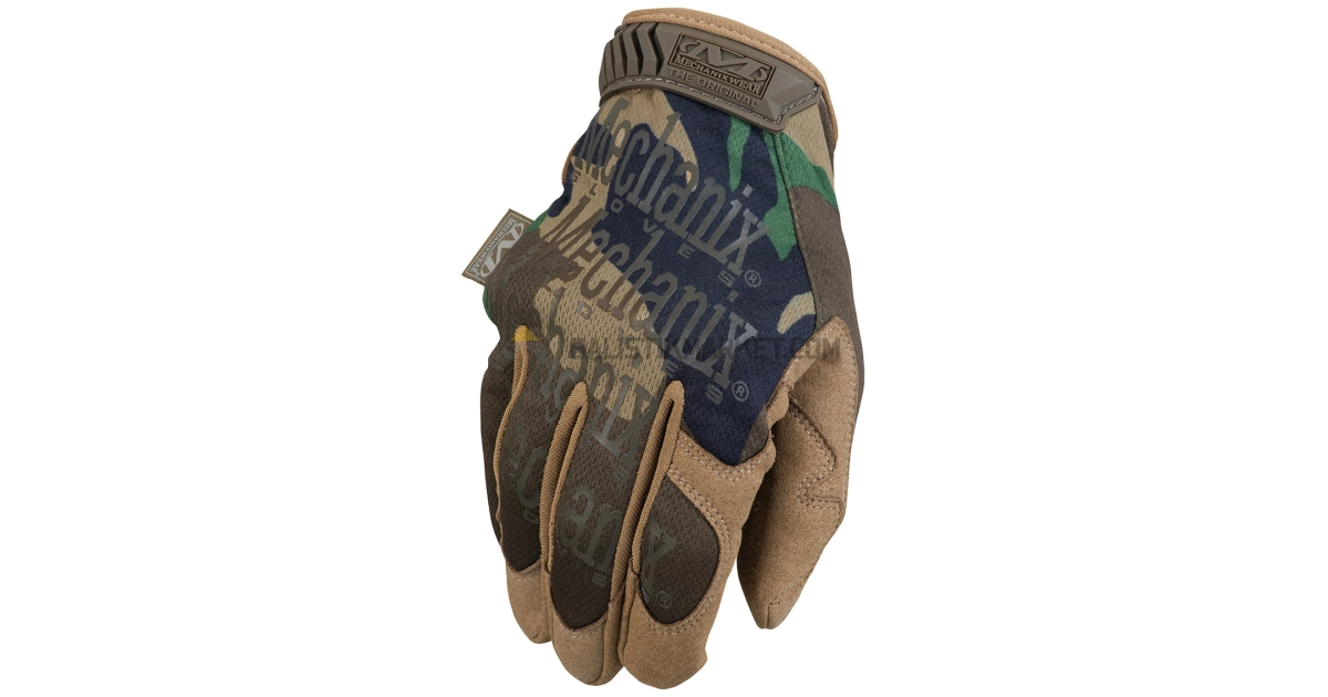 Mechanix Wear Original Woodland Camo Taktik Eldiven