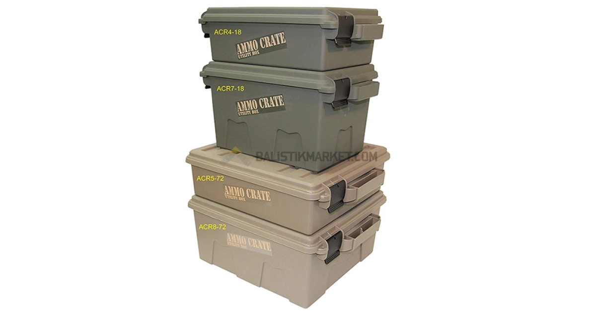 MTM Case-Gard ACR-4 Mühimmat Sandığı (Army Green)