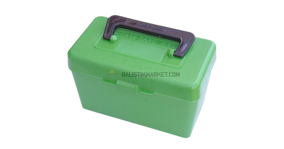 MTM Case-Gard H-50 RM Deluxe, 50 Kapasiteli Fişek Kutusu (Yeşil)
