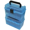 MTM Case-Gard H-50 RM Deluxe, 50 Kapasiteli Fişek Kutusu (Saydam Mavi)