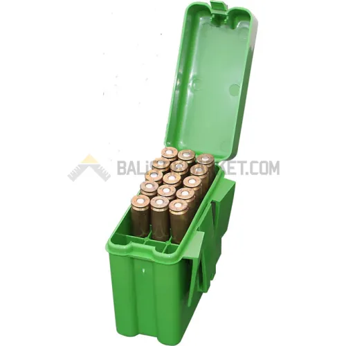 MTM Case-Gard RL-20-10 Bel Tipi, 20 Kapasiteli Fişek Kutusu (Yeşil)