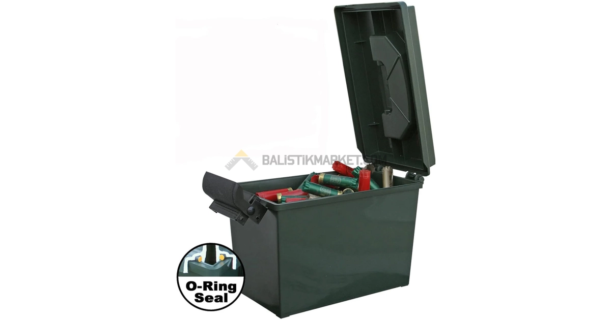 MTM Case-Gard Sportsmen Su Geçirmez Contalı Kutu (Forest Green)