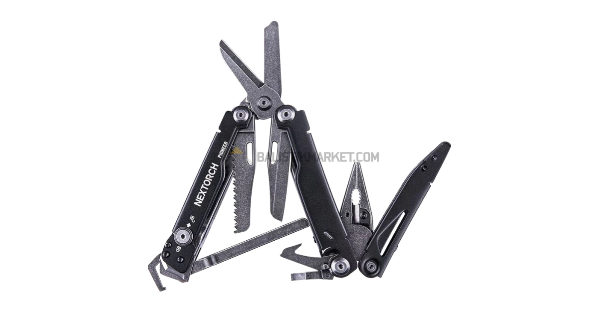 Nextorch Pioneer MT20 Çok Amaçlı Pense (Siyah)