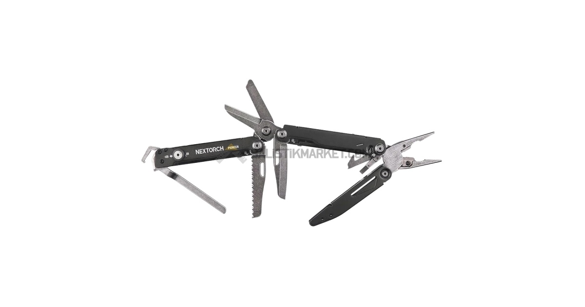 Nextorch Pioneer MT20 Çok Amaçlı Pense (Siyah)