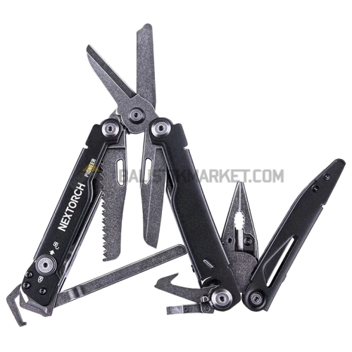 Nextorch Pioneer MT20 Çok Amaçlı Pense (Siyah)