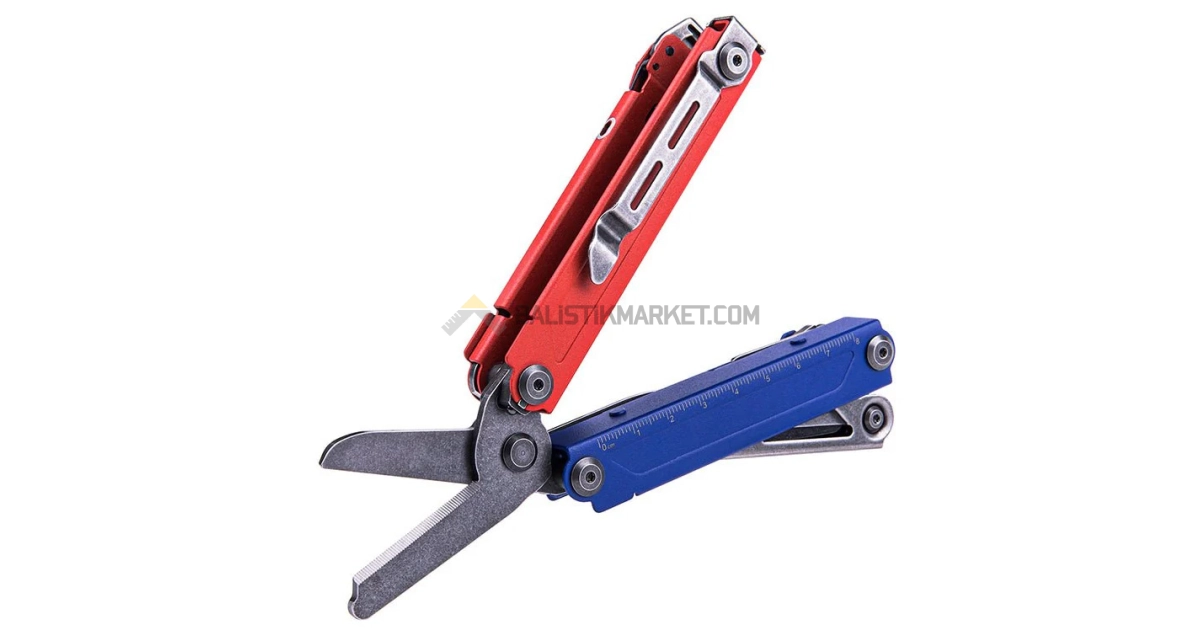 Nextorch Pioneer MT20 Çok Amaçlı Pense (Kırmızı, Mavi)