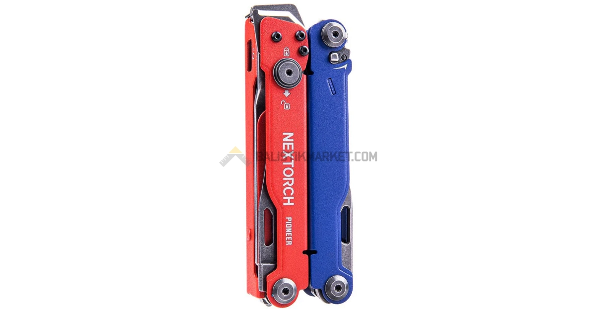 Nextorch Pioneer MT20 Çok Amaçlı Pense (Kırmızı, Mavi)