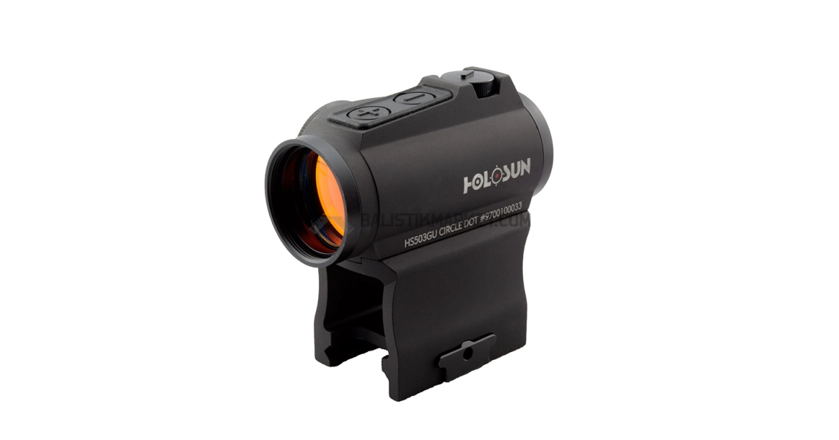 Holosun HS503GU Multi-Reticle Red Dot (2 MOA & 65 MOA Circle)