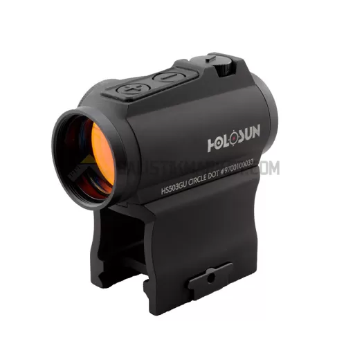 Holosun HS503GU Multi-Reticle Red Dot (2 MOA & 65 MOA Circle)