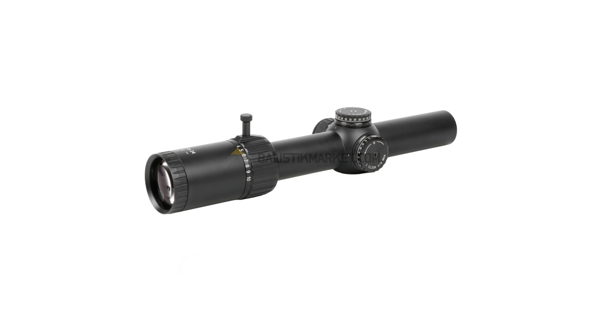Nutrek Optics Reaper 1-10x24 SFP IR (MOA) Tüfek Dürbünü