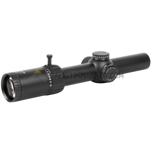 Nutrek Optics Reaper 1-10x24 SFP IR (MOA) Tüfek Dürbünü