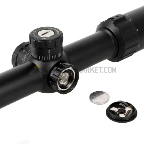 Nutrek Optics Blackiron 2.5-10x50 SFP IR (MOA) Tüfek Dürbünü