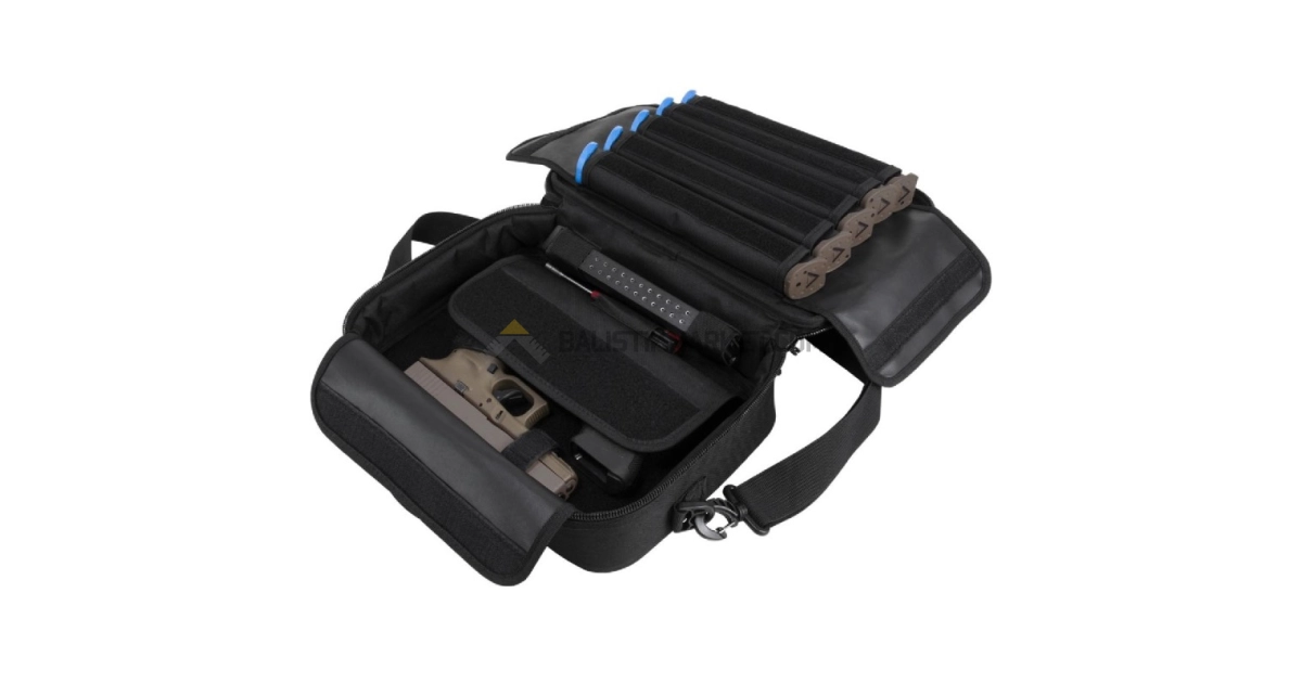 NcSTAR Vism Heavy Duty Double Tabanca Atış Çantası 33cm (Siyah)