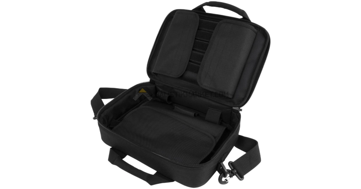 NcSTAR Vism Heavy Duty Double Tabanca Atış Çantası 33cm (Siyah)